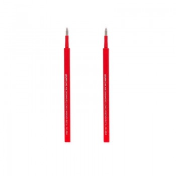 SET 2 RECAMBIOS BOLIGRAFO GEL LEGAMI ROJO