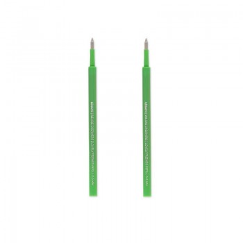 SET 2 RECAMBIOS BOLIGRAFO GEL LEGAMI VERDE