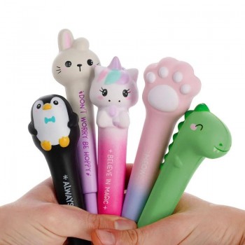 BOLIGRAFO GEL SQUISHY BUNNY