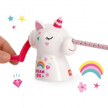 SACAPUNTAS DE MANIVELA LEGAMI UNICORNIO