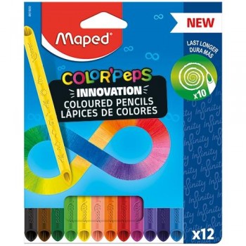 LAPICES COLORPEPS INFINITY 12 UNIDADES