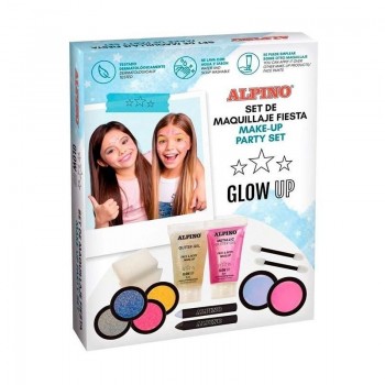 SET MAQUILLAJE FACE ALPINO FIESTA GLOW UP