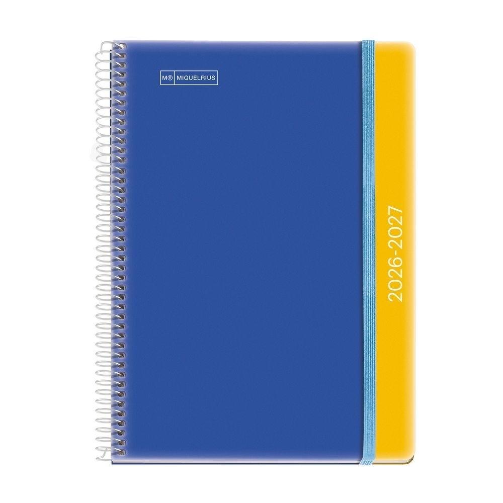 AGENDA ESCOLAR 2026-2027 MIQUELRIUS PLUS D/P COLLEGE TONE BLUE-MUSTAR