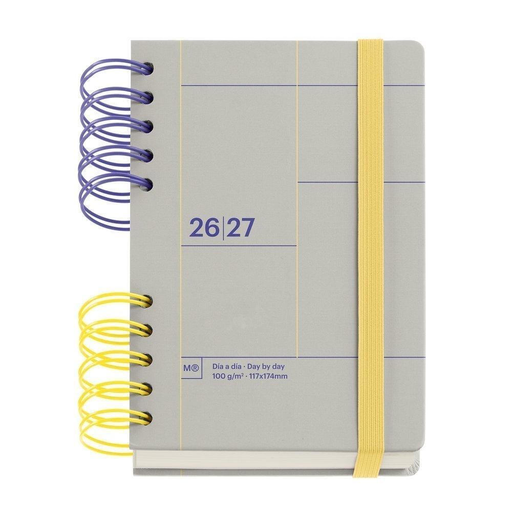 AGENDA ESCOLAR 2026-2027 MIQUELRIUS ACTIVA D/P GRIS B2B