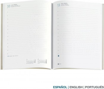 AGENDA ANUAL 2025 MIQUELRIUS PLUS 155x213 D/P AURORA