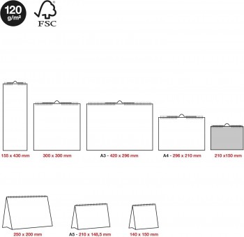 CALENDARIO PARED 2025 21X15 PARA ESCRIBIR BASIC