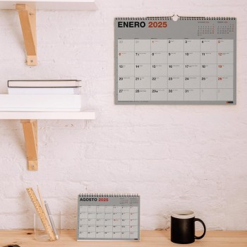 CALENDARIO PARED 2025 A3 RECYCLED