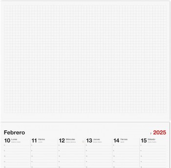 CALENDARIO VADE 2025 A3 ENCOLADO S/V BASIC