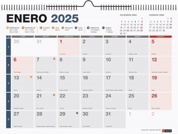 CALENDARIO PARED 2025 A3 COMPLETO