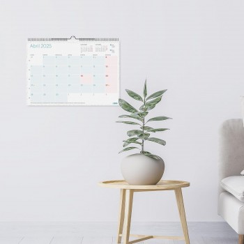 CALENDARIO PARED 2025 A3 LOVELY