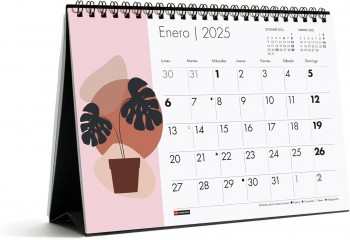 CALENDARIO SOBREMESA 2025 A5 PAISAJES