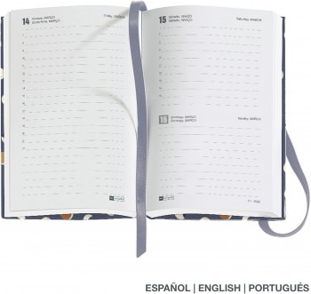 AGENDA ANUAL 2025 MIQUELRIUS PASSPORT 90X140 D/P MOONLIGHT