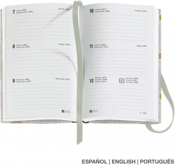 AGENDA ANUAL 2025 MIQUELRIUS PASSPORT 90X140 S/V SILVIA