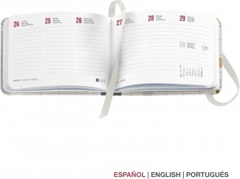 AGENDA ANUAL 2025 MIQUELRIUS POCKET 105X74 S/V SILVIA