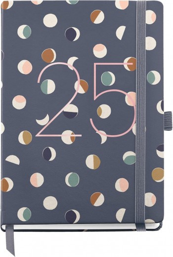 AGENDA ANUAL 2025 MIQUELRIUS JOURNAL 122X168 D/P MOONLIGHT