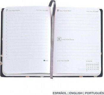 AGENDA ANUAL 2025 MIQUELRIUS JOURNAL 122X168 D/P MOONLIGHT