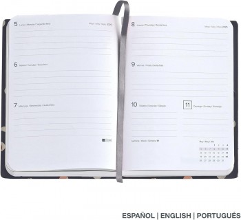 AGENDA ANUAL 2025 MIQUELRIUS JOURNAL 122X168 S/V MOONLIGHT