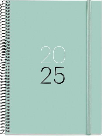 AGENDA ANUAL 2025 MIQUELRIUS PLUS 155x213 D/P CALM AQUA