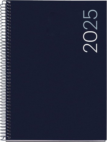 AGENDA ANUAL 2025 MIQUELRIUS PLUS 155x213 S/VV PP CITY MARINO