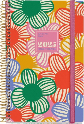 AGENDA ANUAL 2025 MIQUELRIUS ACTIVA 117X182 D/P FLOWERY