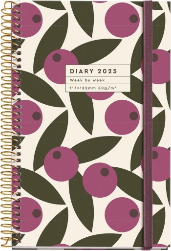 AGENDA ANUAL 2025 MIQUELRIUS ACTIVA 117X182 S/V OLIVA