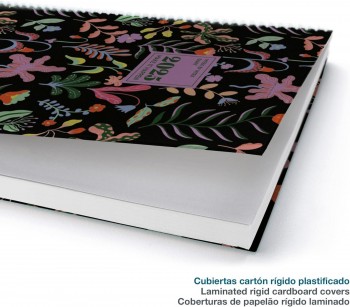 AGENDA ANUAL 2025 MIQUELRIUS ACTIVA 117X182 S/V FANTASY GARDEN