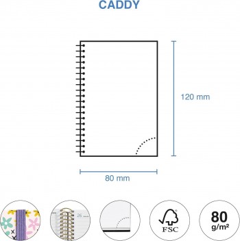 AGENDA ANUAL 2025 MIQUELRIUS CADDY 80X120 D/P SPRING