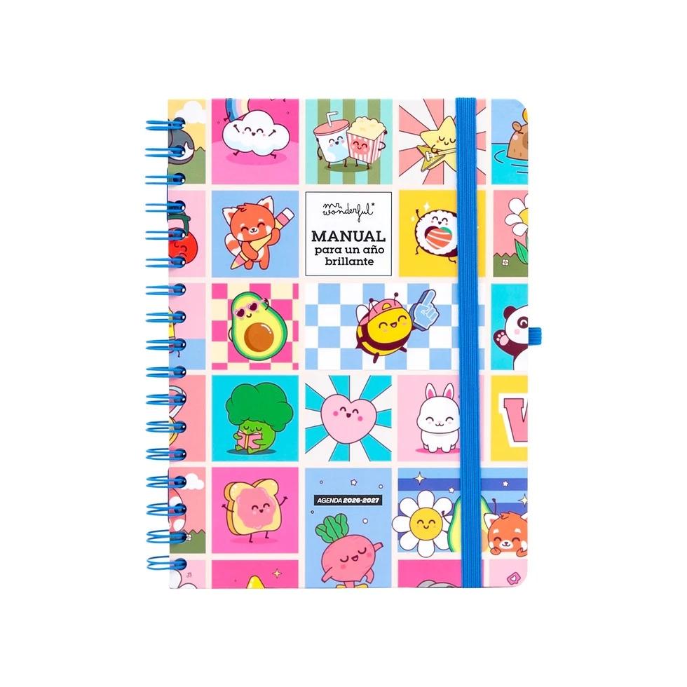 (26) AGENDA ESCOLAR 2026-2027 MR. WONDERFUL SEMANAL - MANUAL PARA UN AÑO BRILLANTE