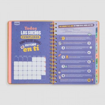 AGENDA ESCOLAR WONDERFUL 23-24 S/V TODO LO QUE VOY A LOGRAR