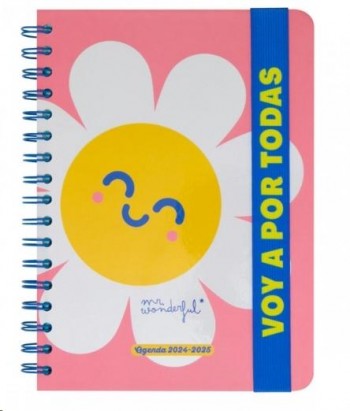 AGENDA ESCOLAR WONDERFUL 2024-2025 S/V VOY A POR TODAS