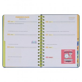 AGENDA ESCOLAR WONDERFUL 2024-2025 S/V CREE EN TI LO VAS A LOGRAR