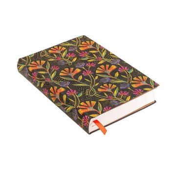 AGENDA ANUAL PAPERBLANK D/P WILD FLOWERS MIDI 2025