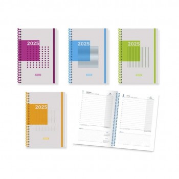 AGENDA ANUAL 2025 D/P A5 SQUARE COLORS