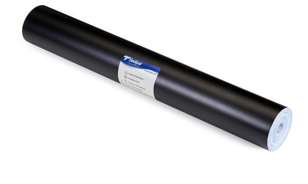FILM ADHESIVO 50X200CM COLOR NEGRO MATE