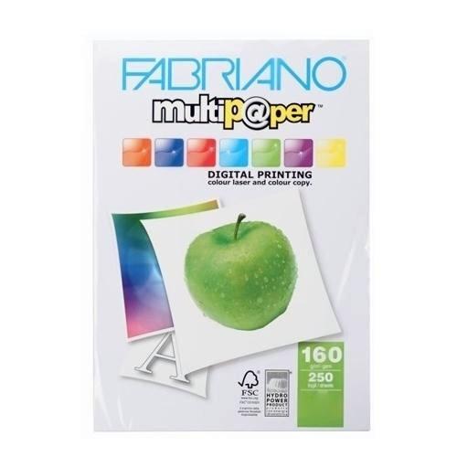 PAPEL FOTOCOPIADORA MULTIPAPER A4 160GR 250H