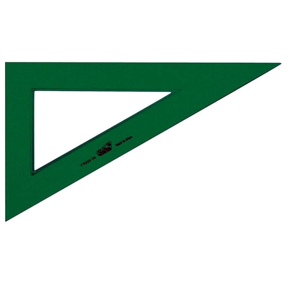 CARTABON 25CM ACRILICO VERDE SIN GRADUAR