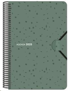 AGENDA ANUAL 2025 SENFORT 135X215 D/P POLIPROPILENO SEOUL VERDE