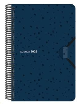 AGENDA ANUAL 2025 SENFORT 160X235 D/P POLIPROPILENO SEOUL AZUL