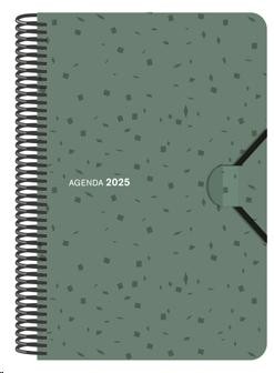 AGENDA ANUAL 2025 SENFORT 160X235 D/P POLIPROPILENO SEOUL VERDE