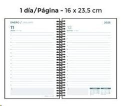 AGENDA ANUAL 2025 SENFORT 160X235 D/P STONE BRONZITE