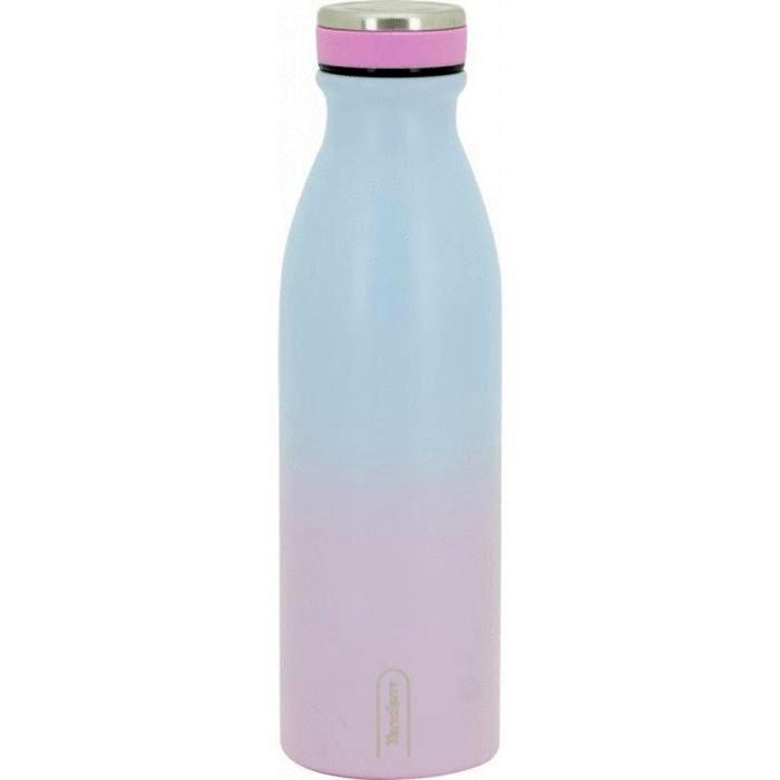 BOTELLA 500 ML ROSA METALICO DEGRADADO
