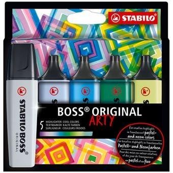 Estuche 8 Subrayadores Original Boss Pastel Stabilo –