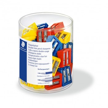 SACAPUNTAS PLASTICO 2 USOS STAEDTLER