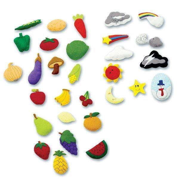 PACK  NATURALEZA VELCROS PARA TAPZ (30 PIEZAS)