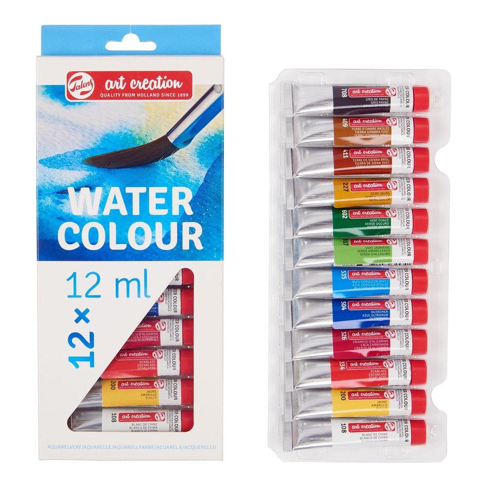 SET ACUARELA 12 X 12 ML