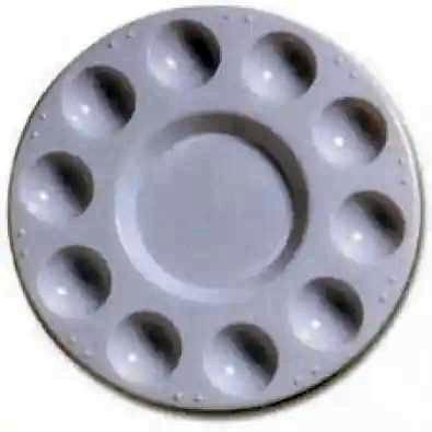PALETA PLASTICO REDONDA 17CM 11 P