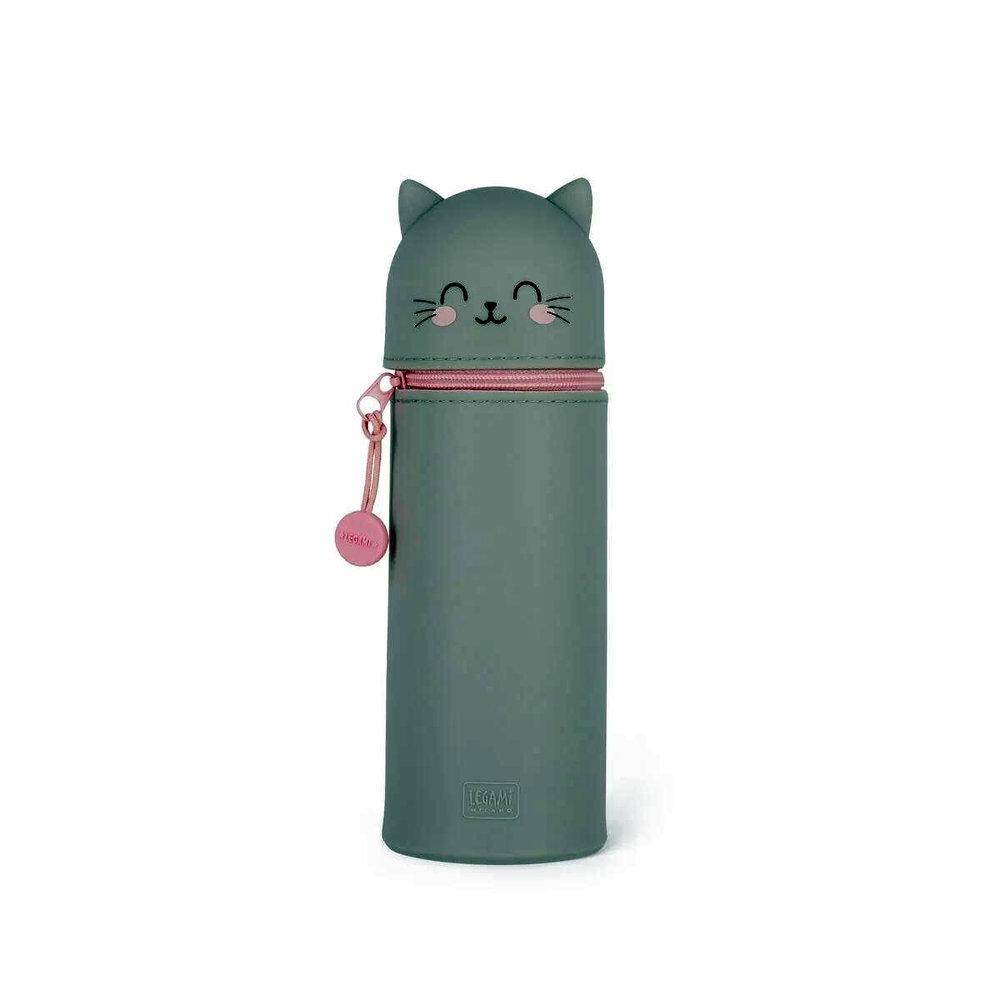 ESTUCHE SILICONA WHITE CAT