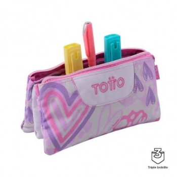 ESTUCHE TOTTO TRIPLE CHICA 24 6HF