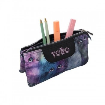 ESTUCHE TOTTO TRIPLE CHICA KITTEN 6YV