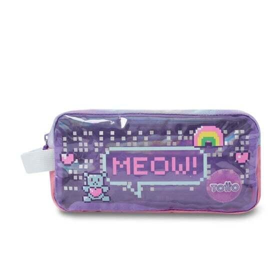 (25) ESTUCHE 2 COMPARTIMENTOS ANDY CAT -5QFL CHICA - 2025